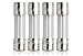 RadioShack 0.25A 250V 5x20mm Fast-Acting Glass Fuse 270-0133 4 Pack