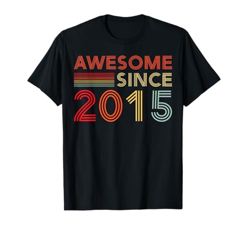 Nine 11yr Bday Son Boy Funny 2015 11th 11 Year Old Birthday T-Shirt