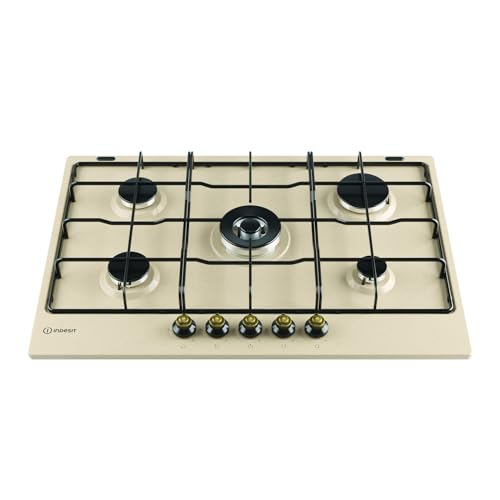 Plaque de cuisson gaz n° 5 brûleurs avoine 750 x 510 mm - vue 3