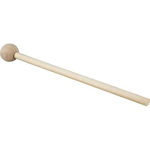 Gaetooely 2 Pair Wood Mallets Percussion Sticks for Energy Chime, Xylophone, Wood Block, Glockenspiel and Bells Cover
