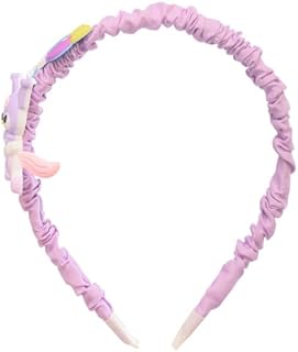 طوق للرأس مع لعبة صغيرة للبنات من دافان، لون أرجواني