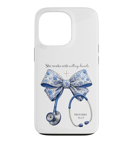 She Works With Willing Hands �Ō�t ���f�� �X�}�z�P�[�X iPhone 13 Pro �p