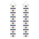 West Virginia State Flagge, Druck, Herbst-Veranda-Banner, Polyester-Banner, für drinnen und draußen, einfach aufzuhängen, wiederverwendbar