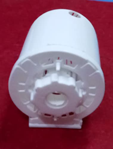 White Plastic Table Fan Back Cover&Guard Lock Nut & Set 00-2