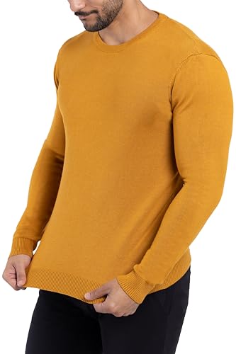 X RAY Mens Crew Neck Sweater Slim Fit Midweight Pullover Sweater for Men for Casual Dressy Wear (Big & Tall Available)4