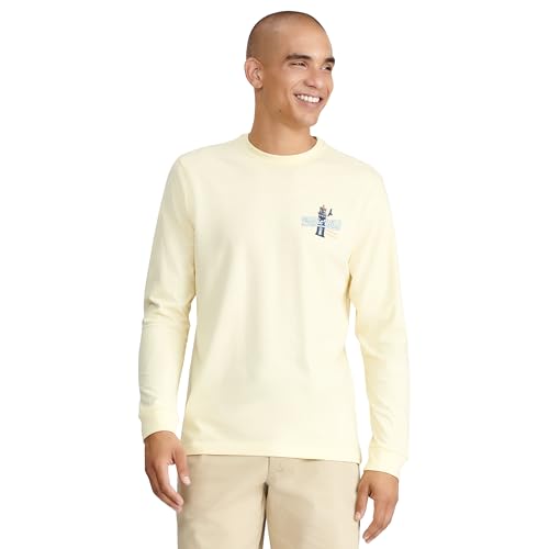 IZOD Men's Long Sleeve Graphic Tee Shirt