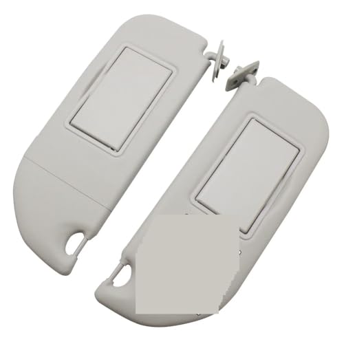 Pare-soleil gauche gris de haute finition avec miroir pour Citroën Elysee 2014