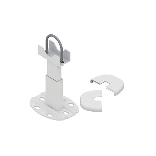 MB Pareja de Fijaciones al Suelo para radiadores de Aluminio con una Capacidad de Carga de hasta 200 kg. Sistema avanzado Anti-Desenganche para máxima Seguridad. Compatible con Todo Tipo de Suelos.