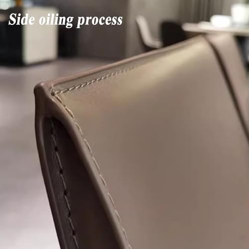 Chaises d'appoint avec surface en PU lavable sans accoudoir - 5