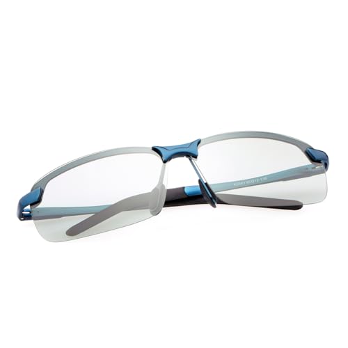 Image of YIMI Men's Semi-Rimless Sunglasses (Pack of 1)
