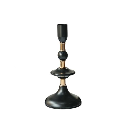 Candlestick Holder Candlestick Iron Decorative Ornament Candle Pedestal Holders ﻿for Dinner Room Table ﻿(Small)