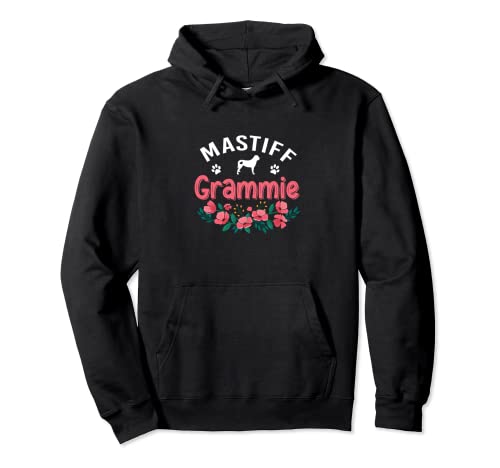 Mastiff Grammie - Regalos para amantes de los perros para mujer, Navidad Sudadera con Capucha