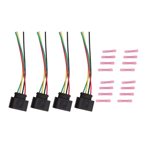 Conectores de bobina de encendido con sellado hermético para Passat y VW CC, pack de 8 1