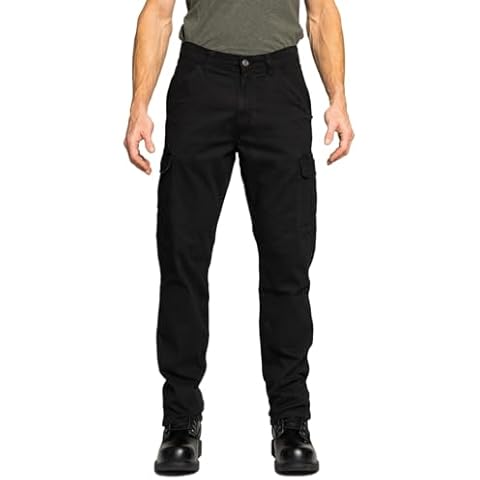 FULL BLUE Cargo Pants, Regular Fit, Performance Stretch, Black, 60x30 Cover