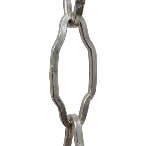 Image of RCH Hardware CH-S57-33-BN Steel Chandelier Chain, Brushed Nickel (1 Foot)