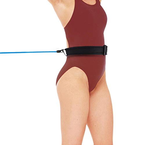 Tiffasha Zwemband - zwemweerstand riem zwemoefenaar riem zwemmen tether voor zwemmen leerlingen - één elastische latex… - Image 6