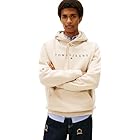 Tommy Jeans Herren TJM Reg Linear Logo Hoodie EXT Dm0Dm20746 Kapuzenpullover, BEIGE (Gulf Sand), L