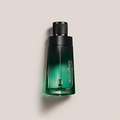 Image of Malbec O Boticario Vert Eau de Toilette - Long-Lasting Cologne for Men - Fresh Green & Woody French Oak Barrel-Aged Scent - Premium Mens Fragrance - Ice Wine and Grapes - 3.4 oz