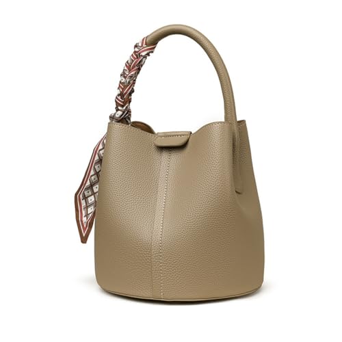 Didida Small Bucket Bags for Women PU Vegan Leather Crossbody Mini Bucket Purses Handbag Removable Shoulder Strap