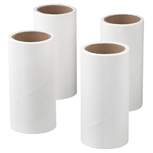 4 Pieces Lint Roller Replacement Refill Rolls For IKEA BASTIS
