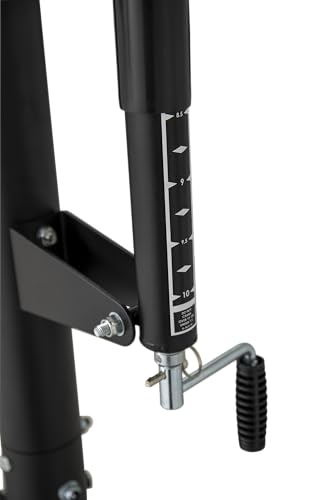 Image of Silverback NXT Portable Adjustable 10ft Outdoor Basketball Hoop - 50 inch and 54 inch Basketball Goal Backboard Available - Assembles in 90 Minutes