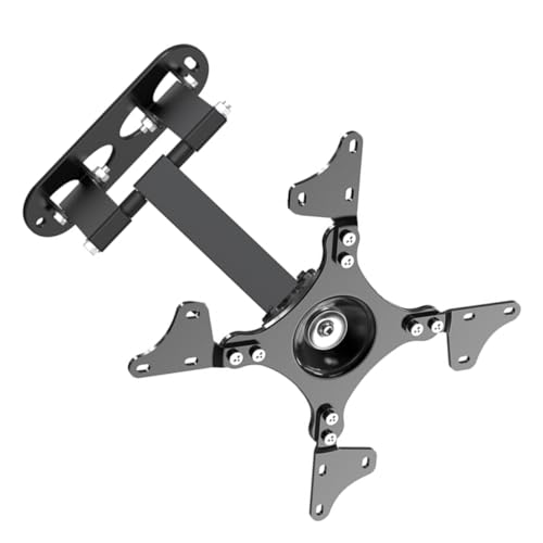 Support mural TV 14-37 pouces en acier robuste fixe NUOBESTY