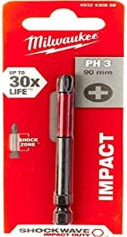 Milwaukee 4932430867 Screwdriver Bit Shockwave Gen II PZ2 90 mm