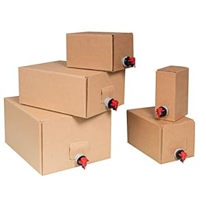 Bag-in-Box sets – karton en zak – 1,5L, 3L, 5L, 10L en 20L (20, 3liter)