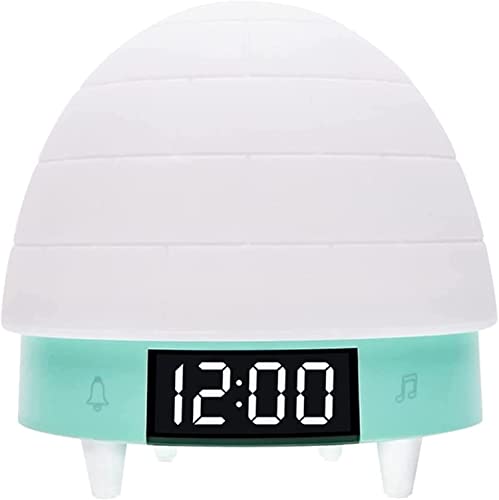 GeRRiT Reloj despertador for niños, proyector de estrellas, luz nocturna, reloj despertador for niños, reloj de luz nocturna LED, despertador, ajuste fácil, viaje digital, proyección de techo, reloj d