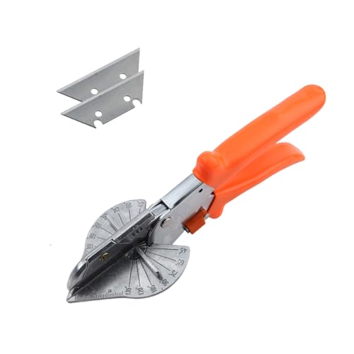 Heavy Duty Alloy Wood Cutter 45-135Degree Miter Scissor Adjustable Angles Design Miter Shear for Furniture Making MultiAngle Mit