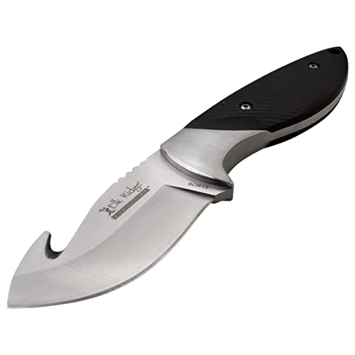 Elk Ridge Evolution Fixed Blade couteau robuste avec manche ergonomique