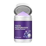 XPEX 1 PCS Polvere Sbiancante per Denti,Sbiancante Denti Professionale,Sicura per lo Smalto,Pulizia Profonda e Sbiancamento dei Denti,Dentifricio in Polvere per Rimuovere Macchie e Alito Fresco