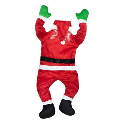 Papá Noel Trepador de 110 Cm SOIMISS en Tela Resistente de Alta Calidad 2