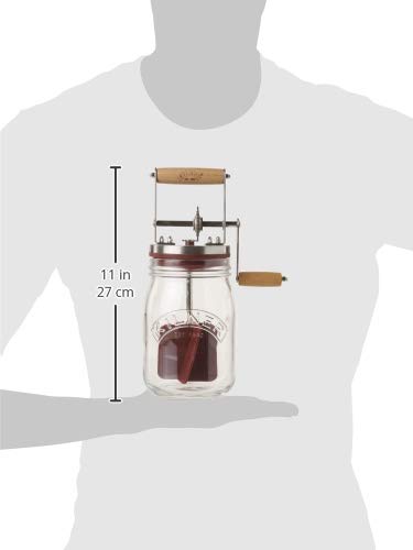 Kilner KLN21758 Butter Churner 800ml, 800ml, Clear Kilner KLN21758 Butter Churner 800ml, 800ml, Clear