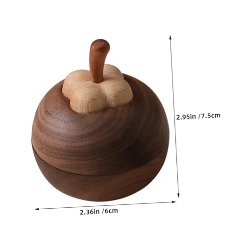 Difusor aromático eléctrico de madera KOMBIUDA diseño mangostán miniatura 2