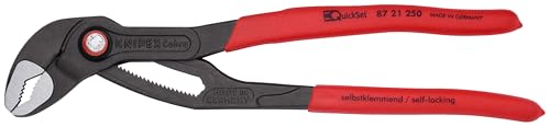 Image of KNIPEX Tools 87 21 250 Cobra Quick Set Water Pump Pliers, 10-Inch
