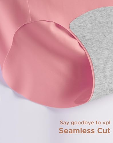 Image of INNERSY Women's Seamless No Show Hipster Panties Invisible Light Underwear 3-Pack