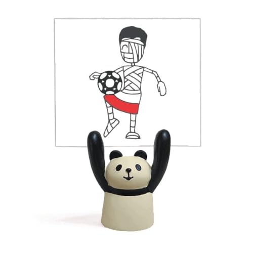 Support de genou ballon de football panda pour entraînement junior