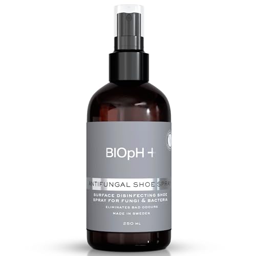 BIOpH+ Antifungal Shoe Spray 250ml Eliminates 99.9% of Fungal Nail & Athletes Foot Causing Fungi & Odour Causing Bacteria