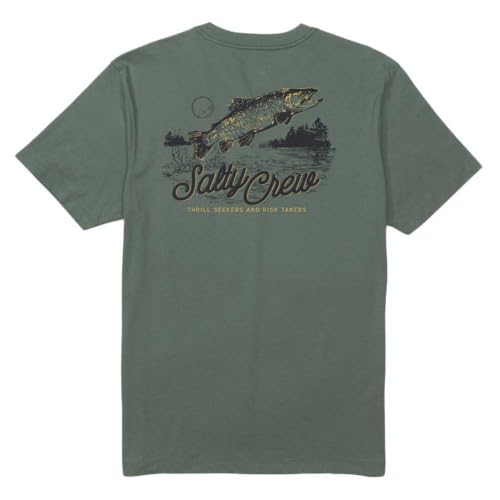 T-shirt Salty Crew Fish Fest manches courtes taille S vêtement pêche