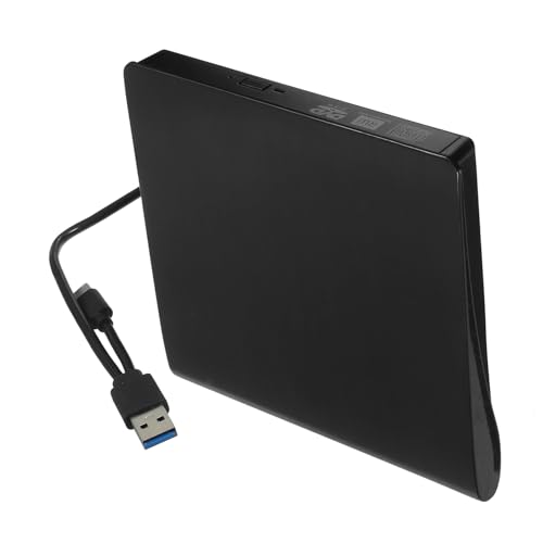 NUOBESTY Reproductor de DVD USB y Tipo C Portátil Transmisión y Gran Compatibilidad PC y Laptops