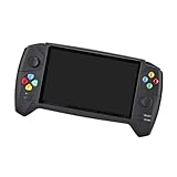 ダブルジョイスティックレトロゲームコンソールハンドヘルドデバイス 7 インチ大画面充電式メモリカード拡張ゲームパッド