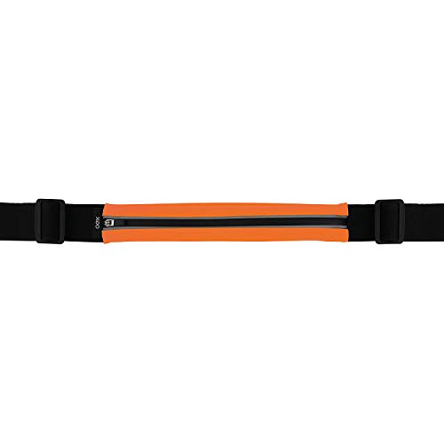 Pochete sport fit, oex, mochilas, capas e maletas para notebook, preto com laranja.