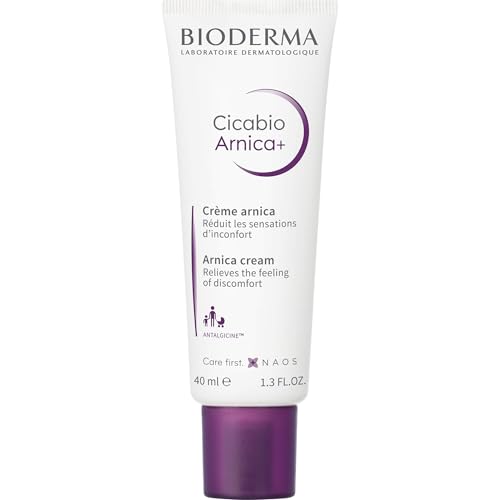 BIODERMA Cicabio Arnica+ - Crema para Piel Irritada y Dañada - Cuidado SOS que Calma y Descongestiona - Ideal para Golpes y Abrasiones - Para Toda la Familia - Tubo de 40 ml