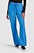 KOI | SmileyWorld Jubilant Women's 7-Pocket Scrub Pant Power Blue Medium Petite