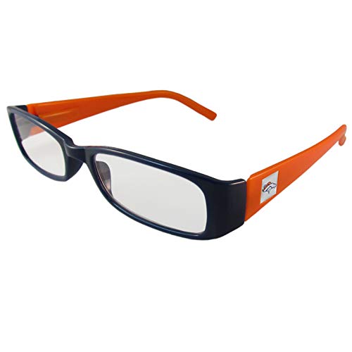 NFL Team Color Reading Glasses (+2.00, Denver Broncos) SheFinds