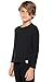 Kids' Long Sleeve Sun Shirt - UPF 50+ Sun Protection - Coco Plum in Black