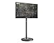 FITUEYES Design TV Ständer Rollbar für 32-65 Zoll Fernseher Mobiler TV Standfuss höhenverstellbar Modern minimalistisch Fernsehständer für Wohnung Büro Heim