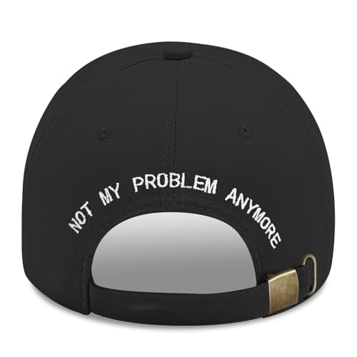 Image of Embroidered Retired Hat, Retirement Gifts, Adjustable Cotton Breathable Colorful Baseball Cap
