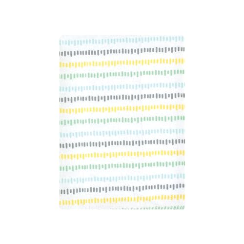 Image of Hudson Baby Unisex Baby Cotton Flannel Burp Cloths Bundle, Neutral New Elephant, One Size